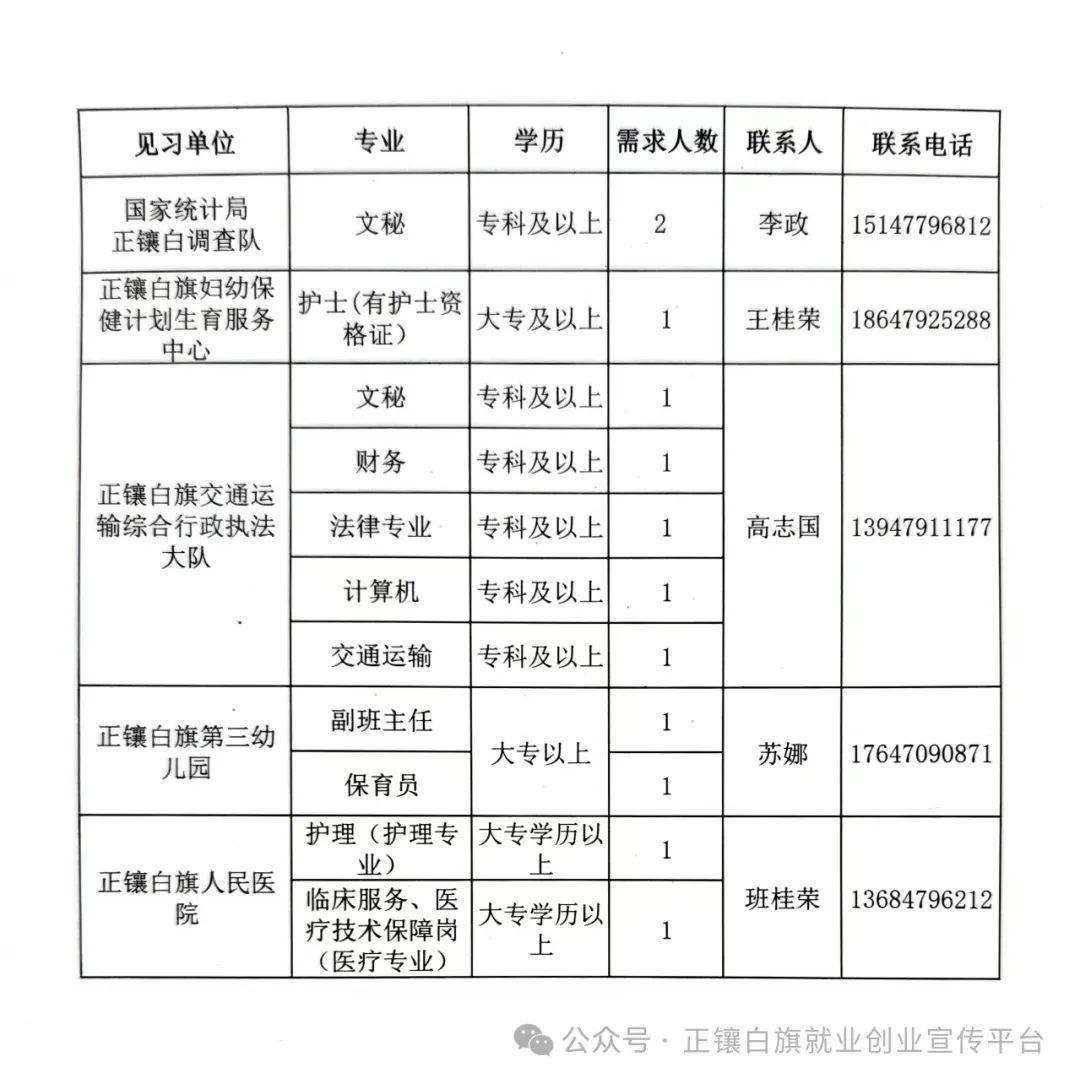 科尔沁右翼前旗统计局最新招聘启事