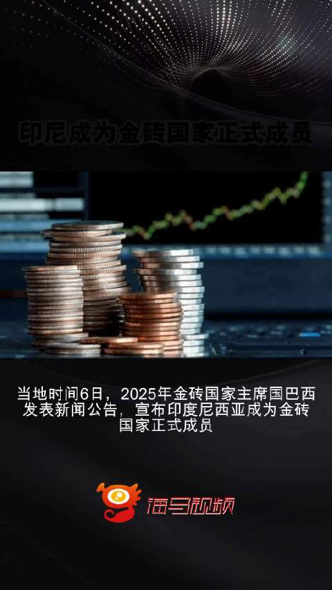 印尼正式加入金砖国家，全球影响与视角分析