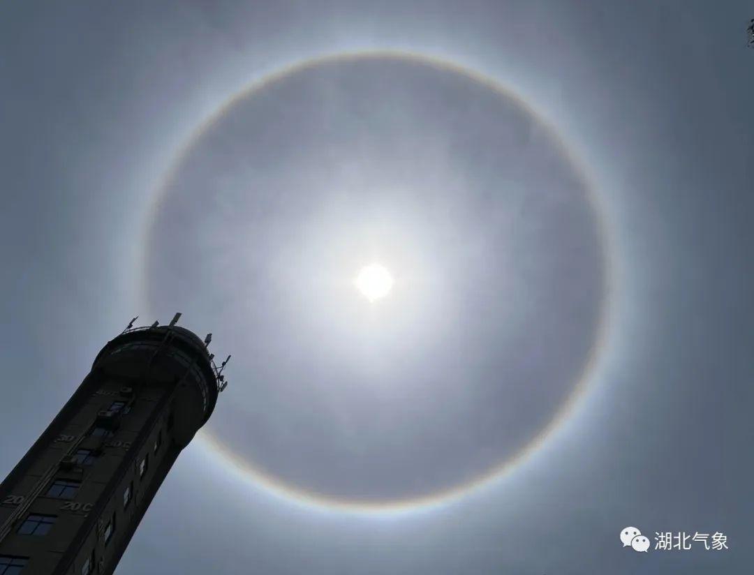 湖北夜空神秘光圈现象，未知与科学的探索之旅