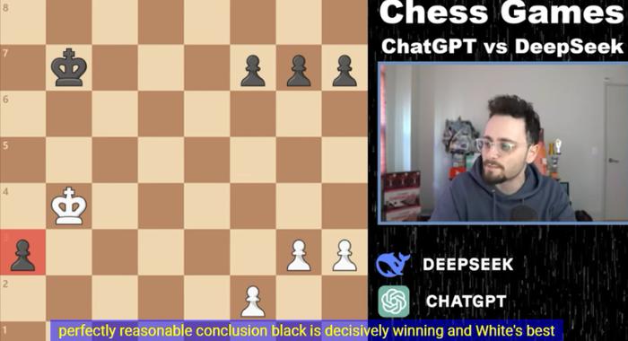 DeepSeek与ChatGPT国际象棋博弈中的规则错乱与认输现象解析