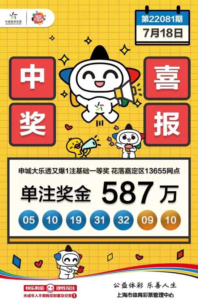 上海浦东1个月连中3个彩票大奖